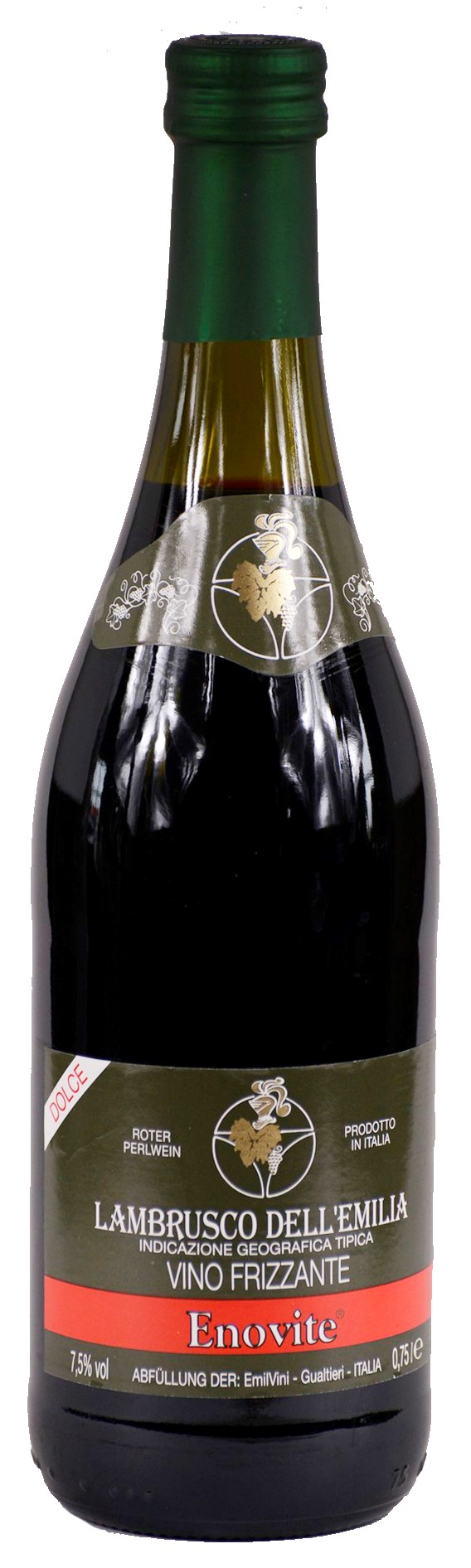 LAMBRUSCO ENOVITE VINO FRIZZANTE EMILIA IGT